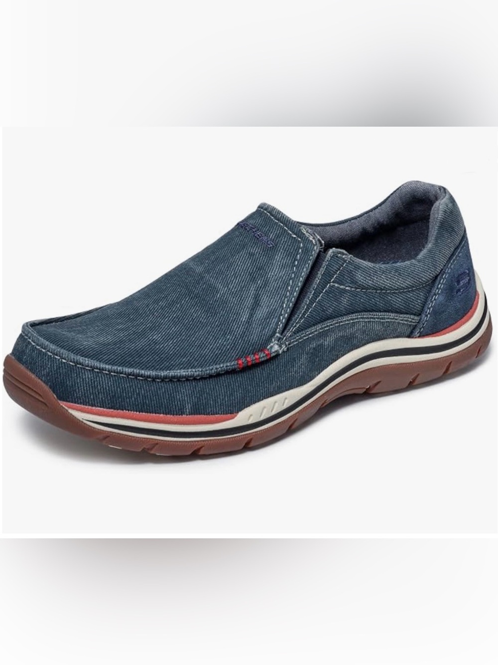 SKECHERS MENS AVILLO RELAXED SLIP-ON LOAFERS sz9